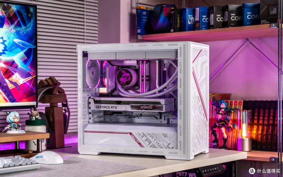 简洁七彩虹 iGAME ULTRA——B760M UltraZ+ 4060 UltraW+ C23MA UltraZ 装机分享