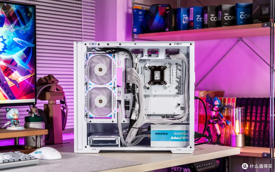 简洁七彩虹 iGAME ULTRA——B760M UltraZ+ 4060 UltraW+ C23MA UltraZ 装机分享