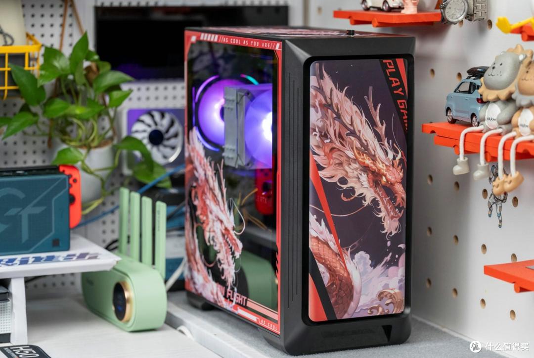 i5-14400F+RTX 4060显卡,微星暗黑骑士龙年限定版主机性能实测