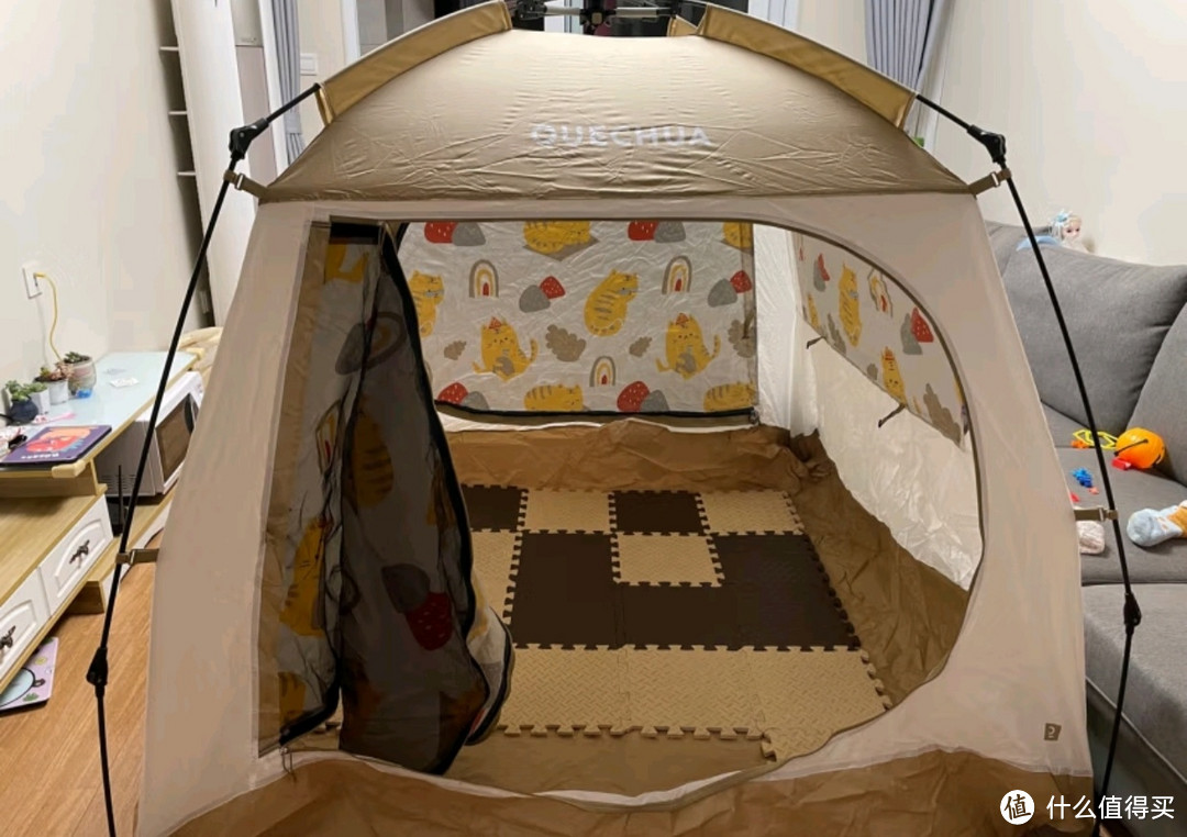 奇趣露营好物之迪卡侬帐篷户外露营装备遮阳大空间全自动速开双人速开