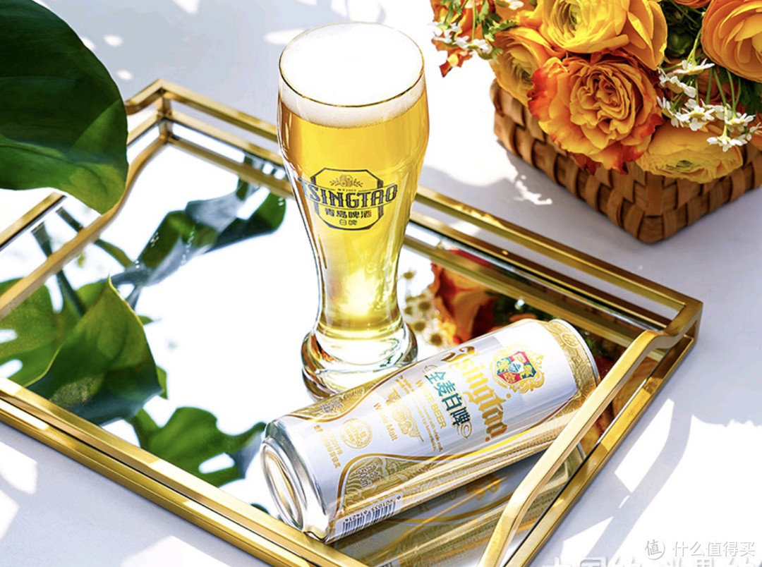 春日精酿指南，青岛啤酒白啤11度古法精酿全麦白啤酒好价格。