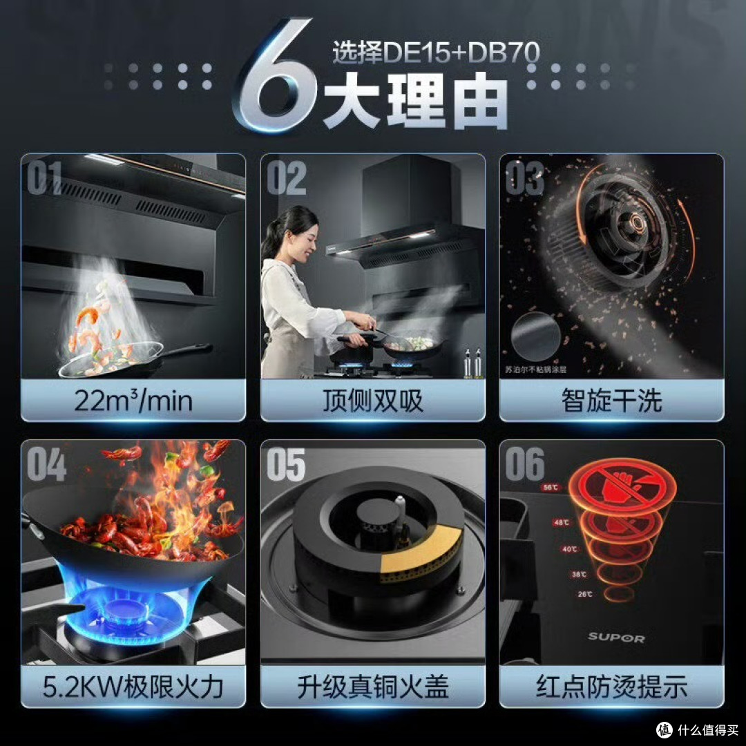 苏泊尔燃气灶,让烹饪更安心!