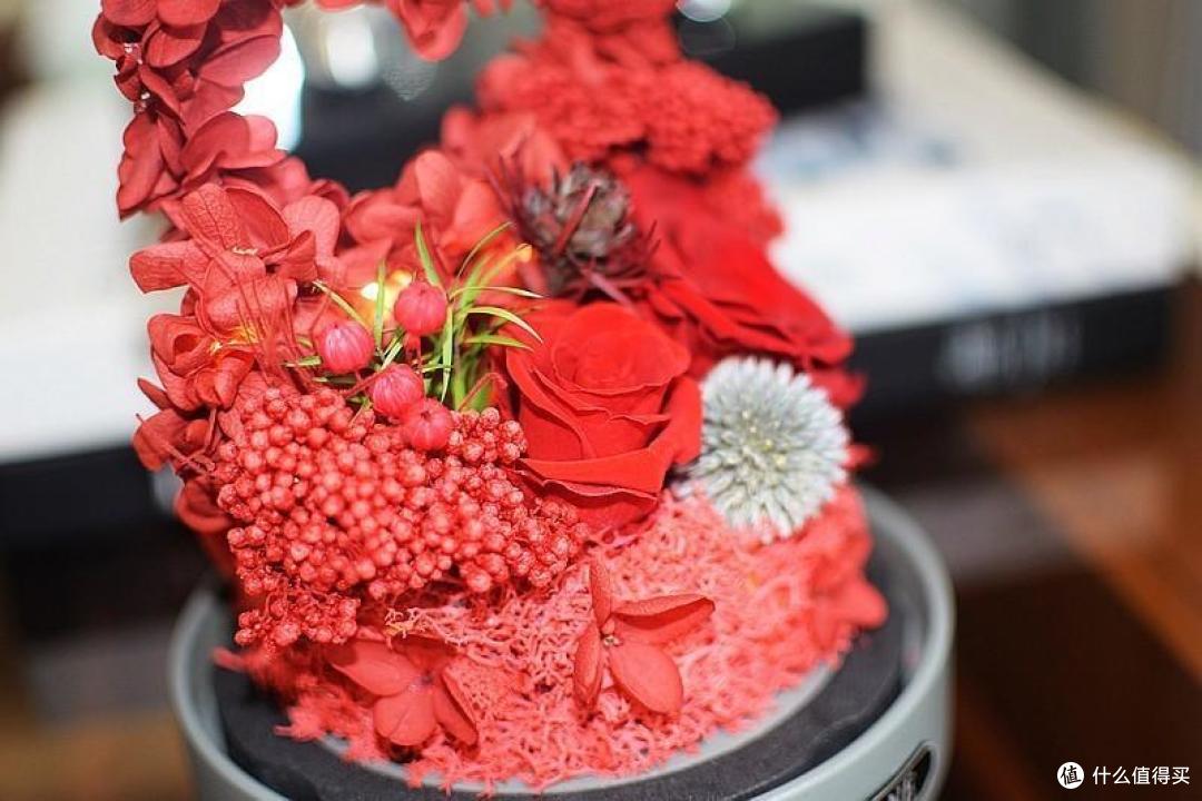 520送老婆首选：唯忆玻璃永生花艺传情