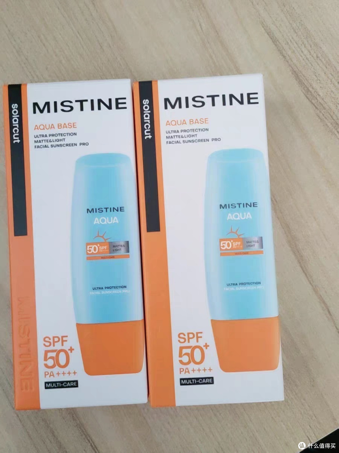 Mistine泰版小黄帽防晒霜乳SPF50+面部防紫外线隔离春夏女蜜丝婷