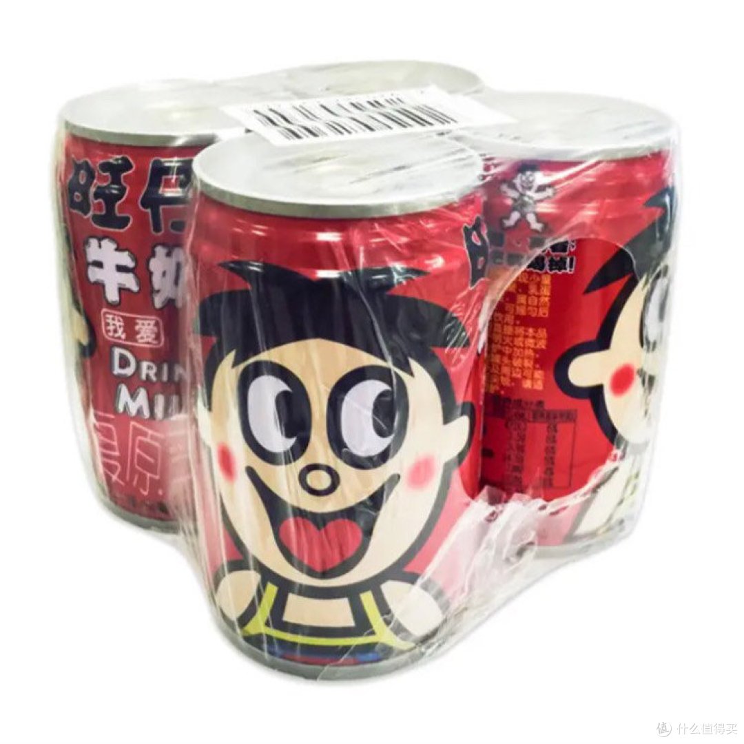 旺仔牛奶：4合1铁罐装，轻松搞定孩子早餐！