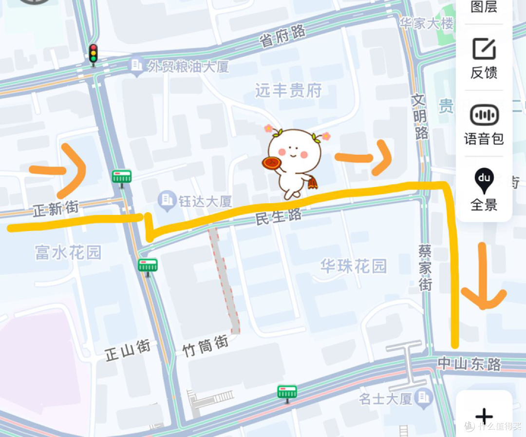 小吃密集的几条路