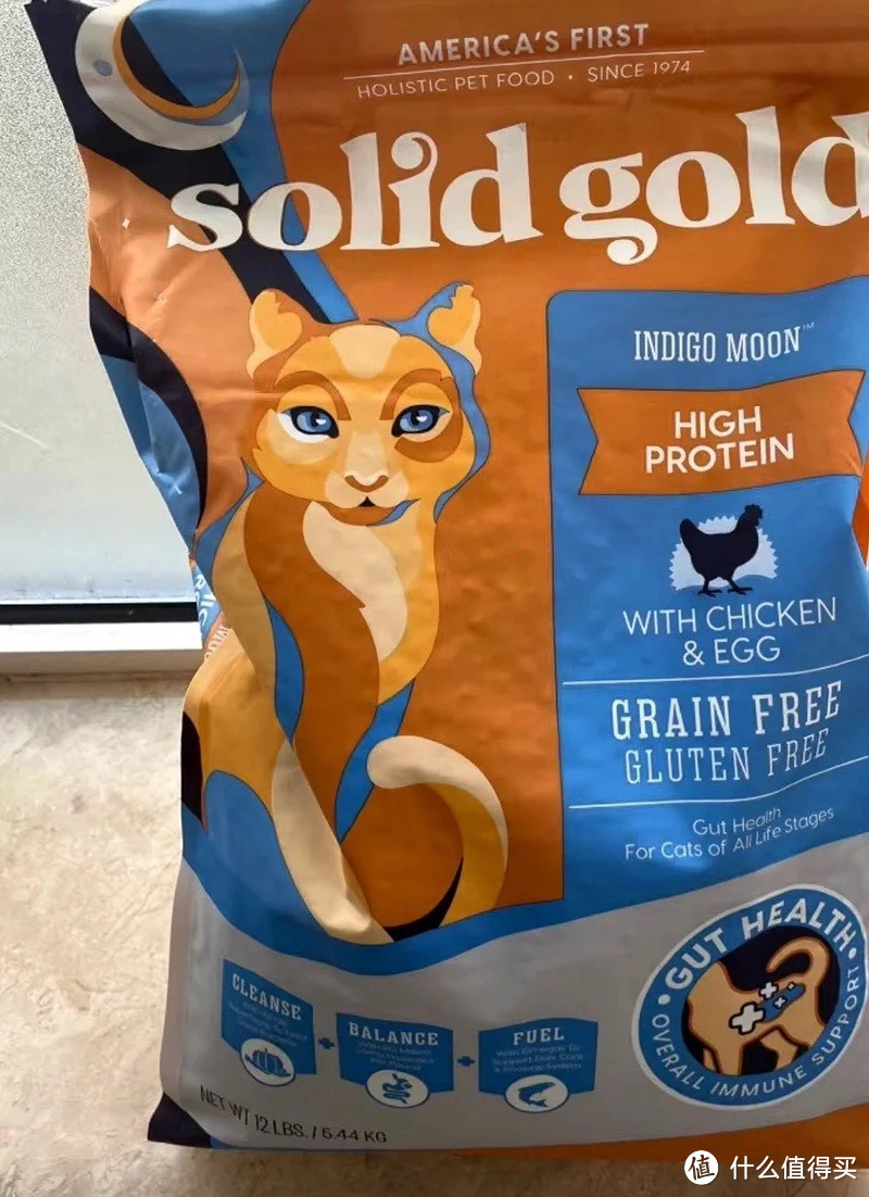 ￼￼素力高（SolidGold）进口高蛋白 金装金素鸡 成猫幼猫全价猫粮 15磅/6.8kg￼￼