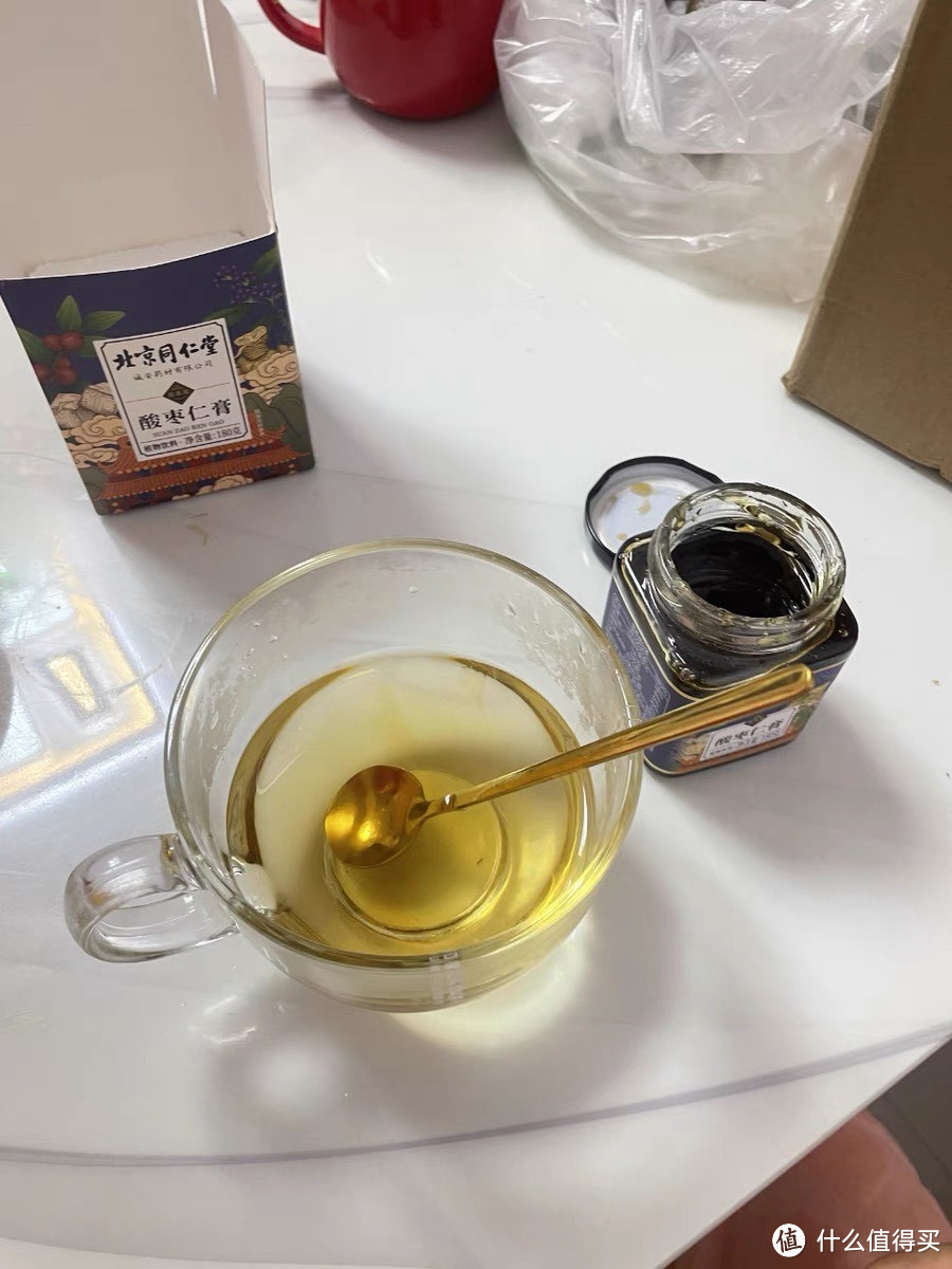 北京同仁堂酸枣仁膏百合茯苓茶：正宗助眠良品，守护您的甜蜜梦境