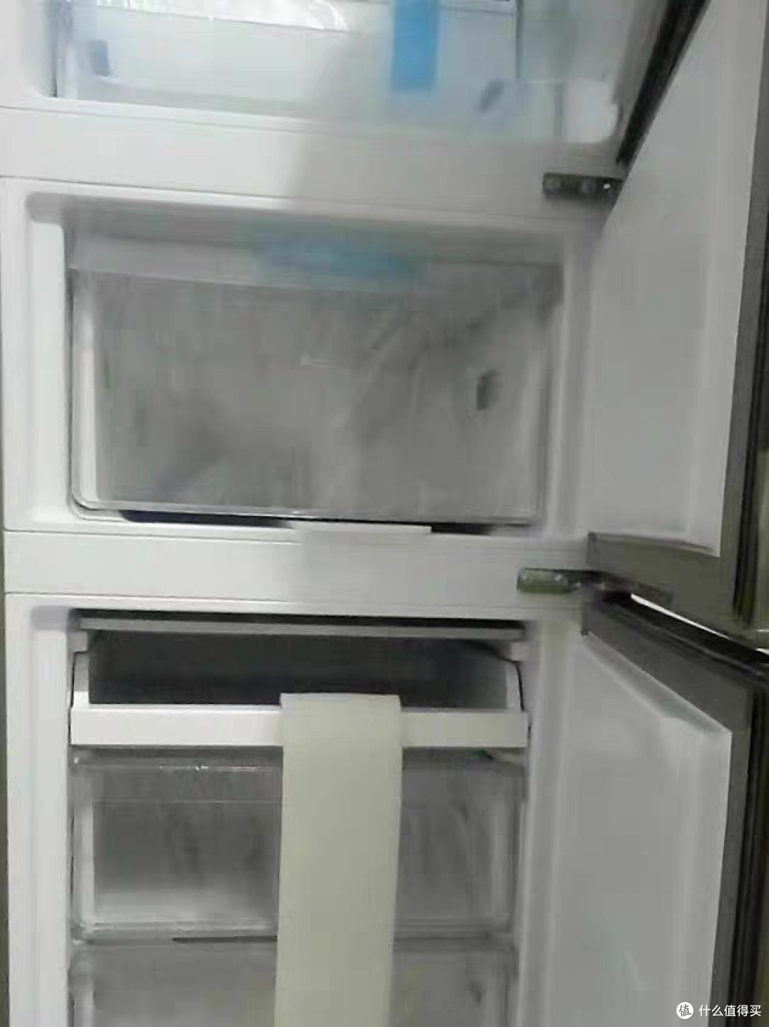 海尔215L三开门节能小冰箱家用省地实用