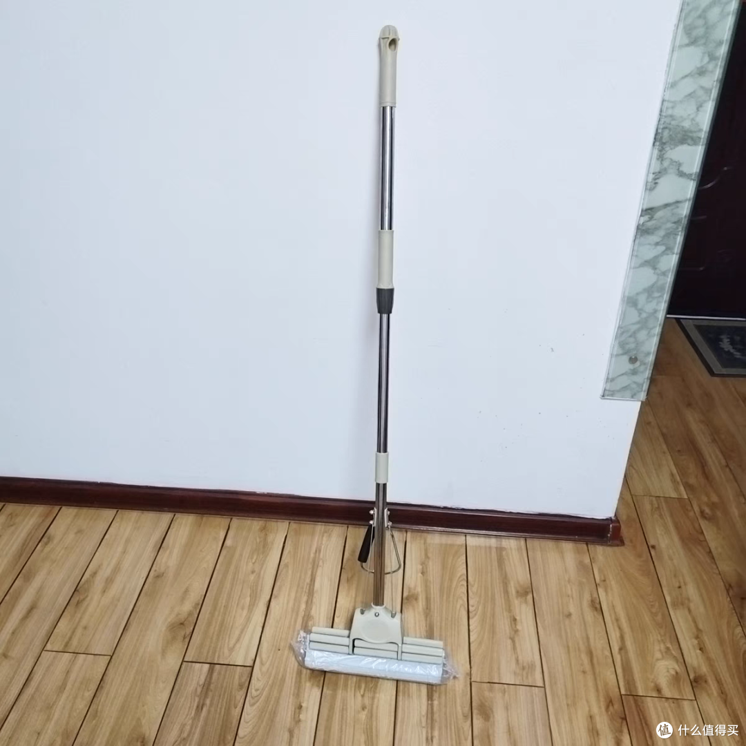 家里都应该备一把可以吸水的拖把