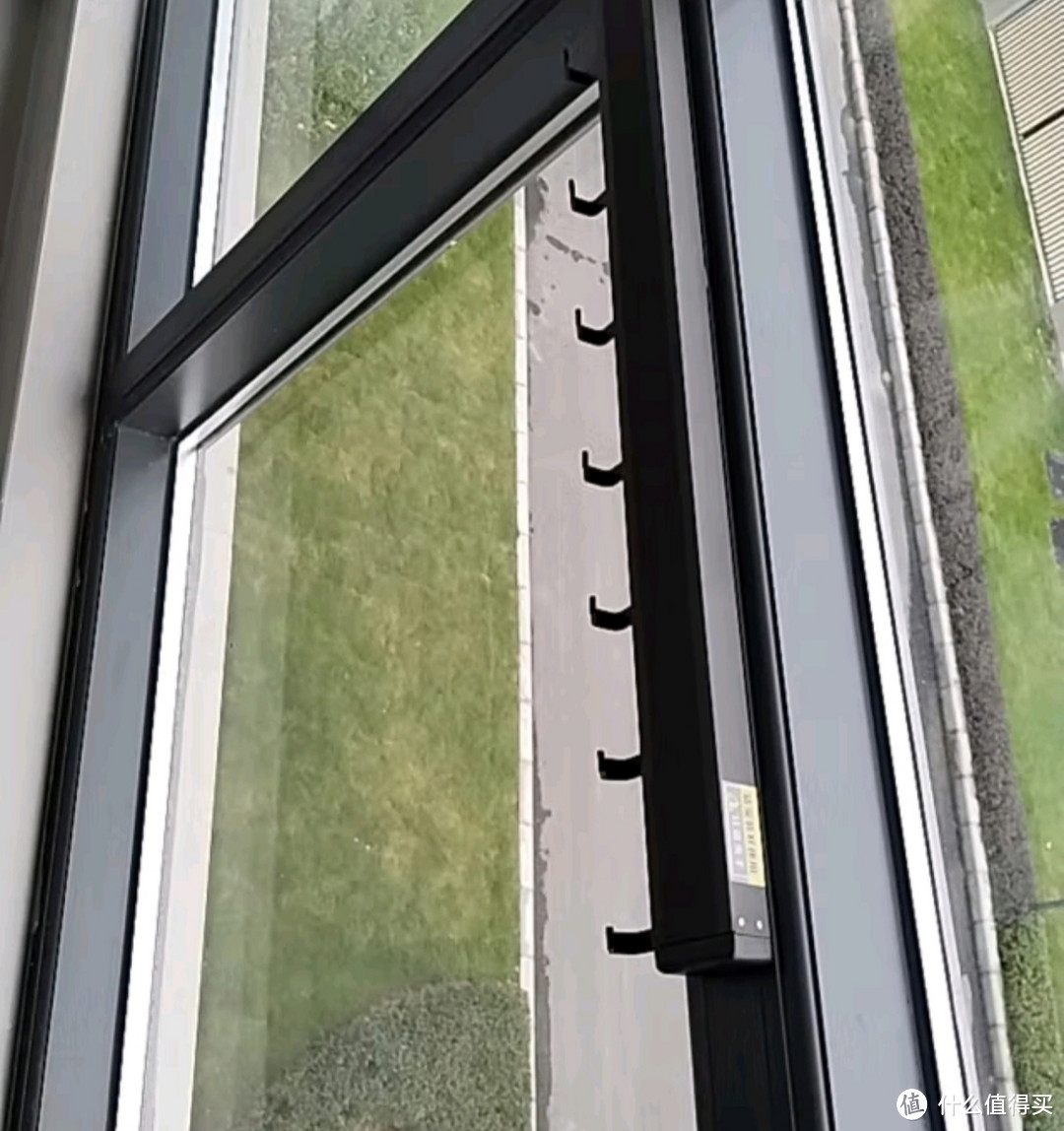 我的智能阳台之天地鱼太空铝晾衣架阳台晾晒网窗户折叠免打孔