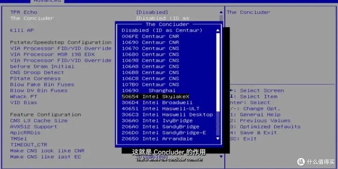 【存档】VIA CNS工程版主板BIOS可 切换兆芯Shanghai CPU Vendor ID