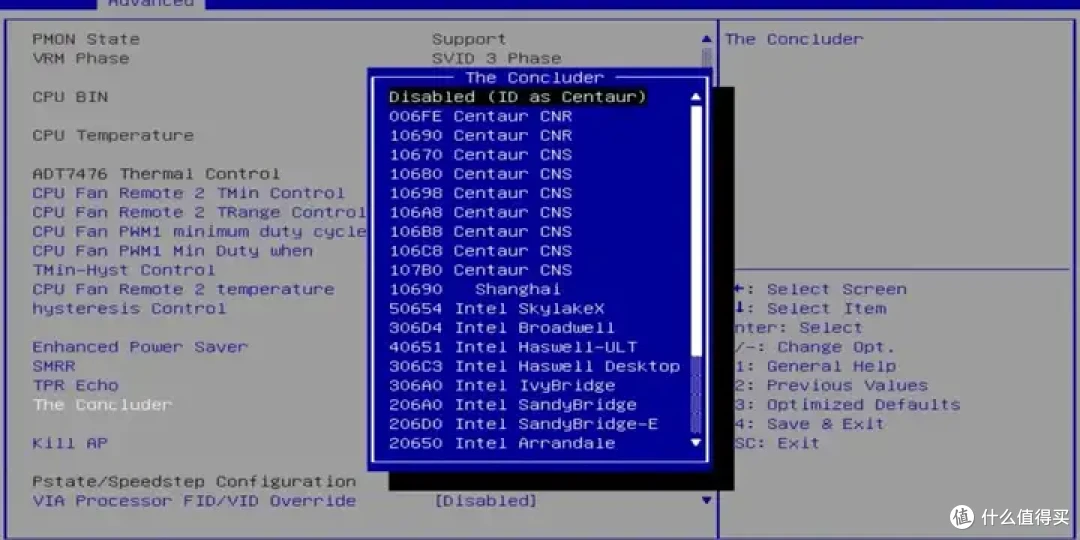 【存档】VIA CNS工程版主板BIOS可 切换兆芯Shanghai CPU Vendor ID
