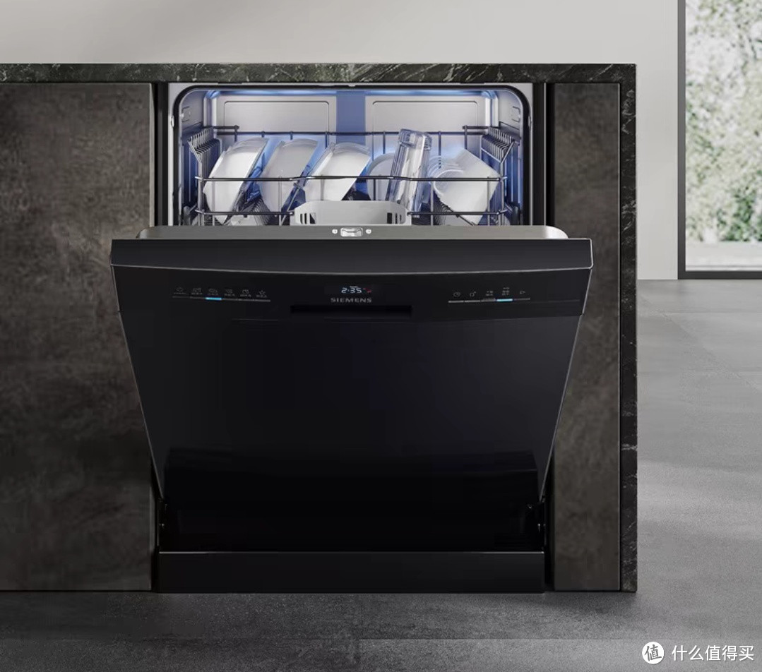 智能清洁魔法秀，西门子14套独立式嵌入式洗碗机官方家用全自动。