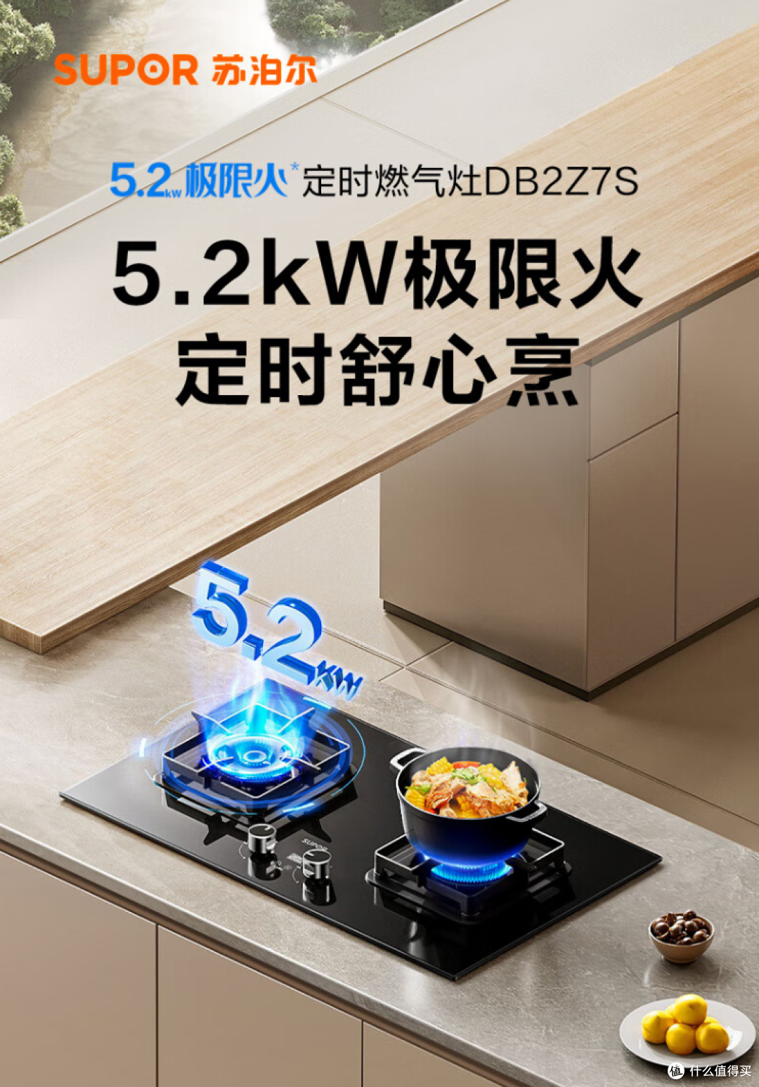 苏泊尔智能定时燃气灶种草