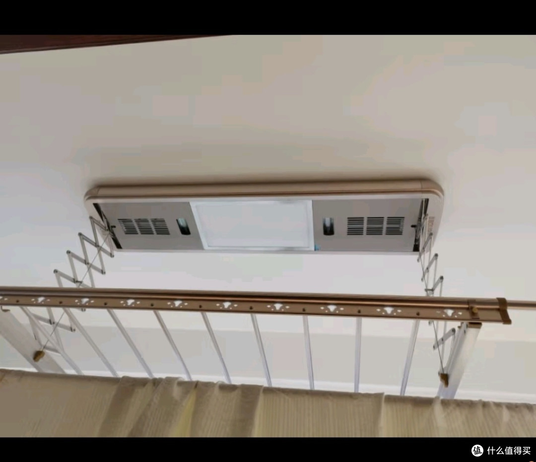 欧普OUPU电动晾衣架 智能遥控四杆晾衣机 阳台电动升降晒衣架 魅风银二合一