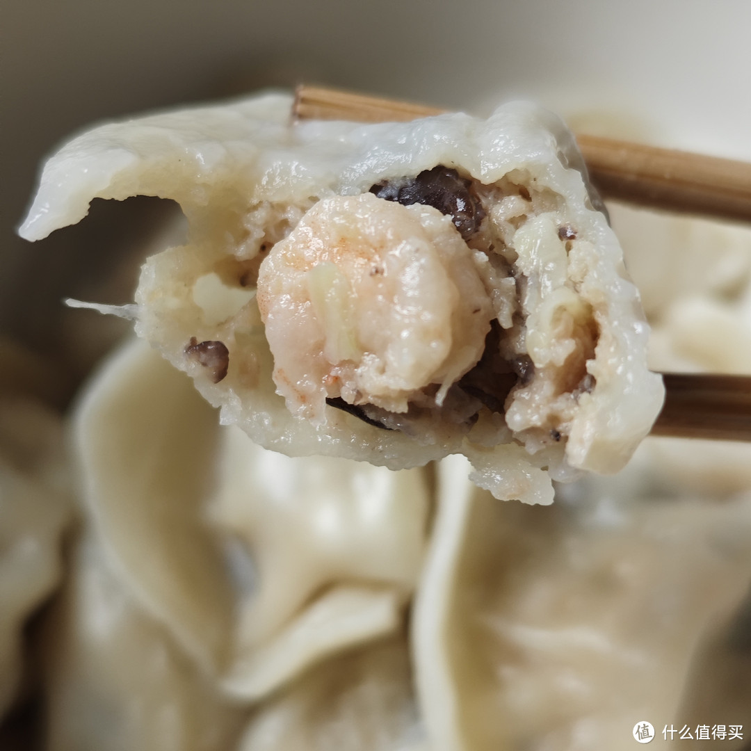 思念大虾仁水饺每个水饺里都有一个完整的虾仁