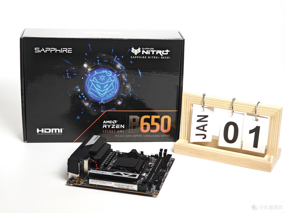 蓝宝石NITRO+B650I WIFI超白金主板实测：体积小巧，用料考究，性能给力！