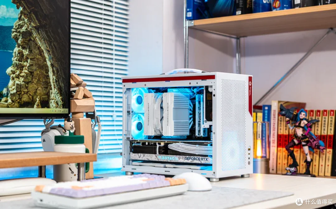 风冷紧凑MATX——微星B760M迫击炮2+索泰4070S欧泊白+机械大师iF17装机分享