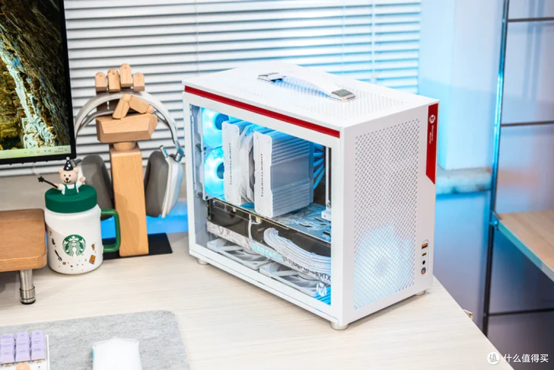 风冷紧凑MATX——微星B760M迫击炮2+索泰4070S欧泊白+机械大师iF17装机分享