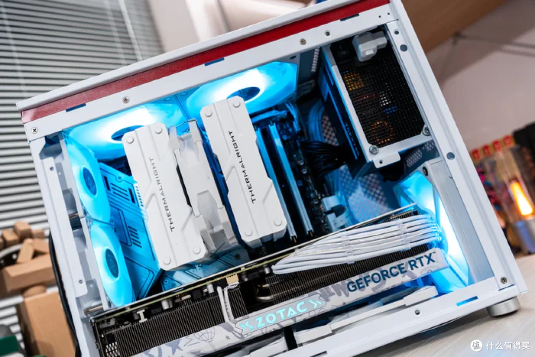 风冷紧凑MATX——微星B760M迫击炮2+索泰4070S欧泊白+机械大师iF17装机分享