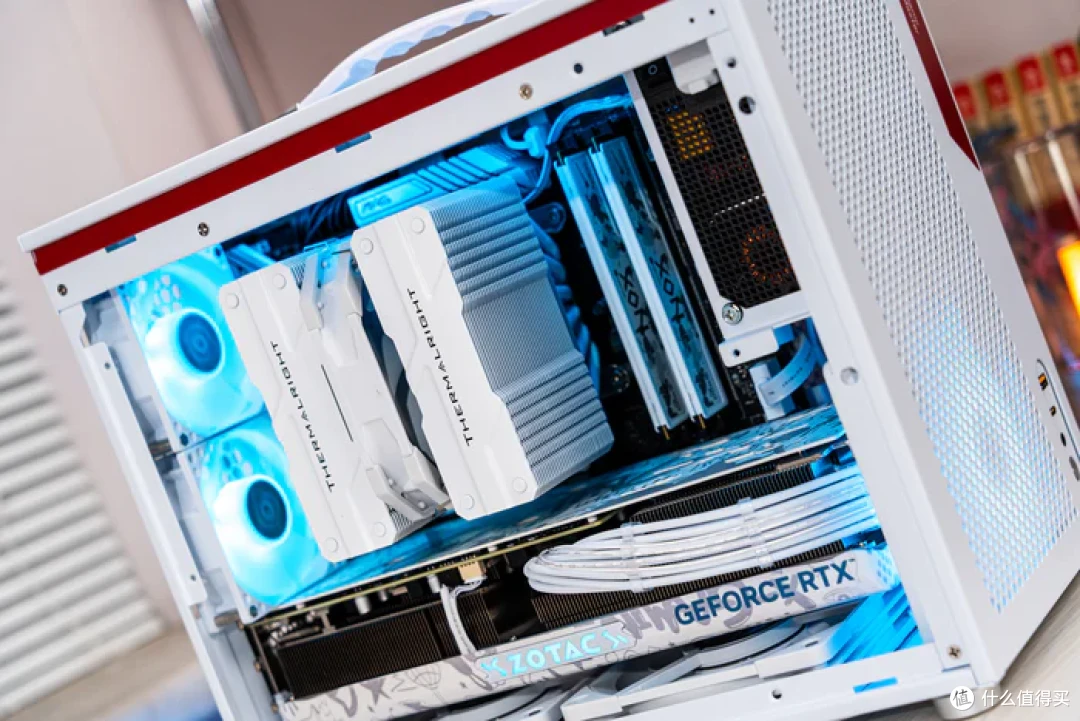 风冷紧凑MATX——微星B760M迫击炮2+索泰4070S欧泊白+机械大师iF17装机分享