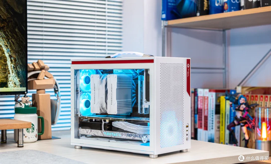 风冷紧凑MATX——微星B760M迫击炮2+索泰4070S欧泊白+机械大师iF17装机分享