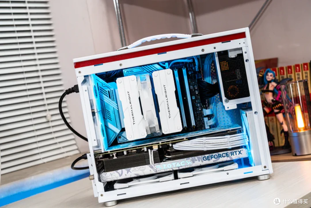 风冷紧凑MATX——微星B760M迫击炮2+索泰4070S欧泊白+机械大师iF17装机分享