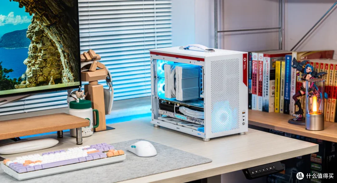 风冷紧凑MATX——微星B760M迫击炮2+索泰4070S欧泊白+机械大师iF17装机分享