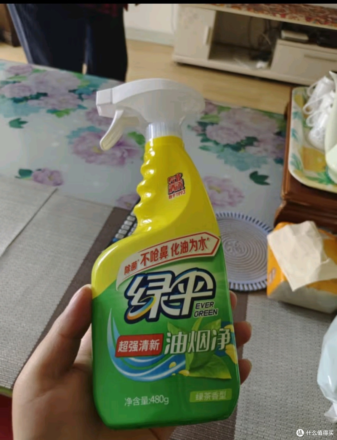 绿伞重油污清洁剂1000g 厨房重油污净 厨房餐厅油烟净