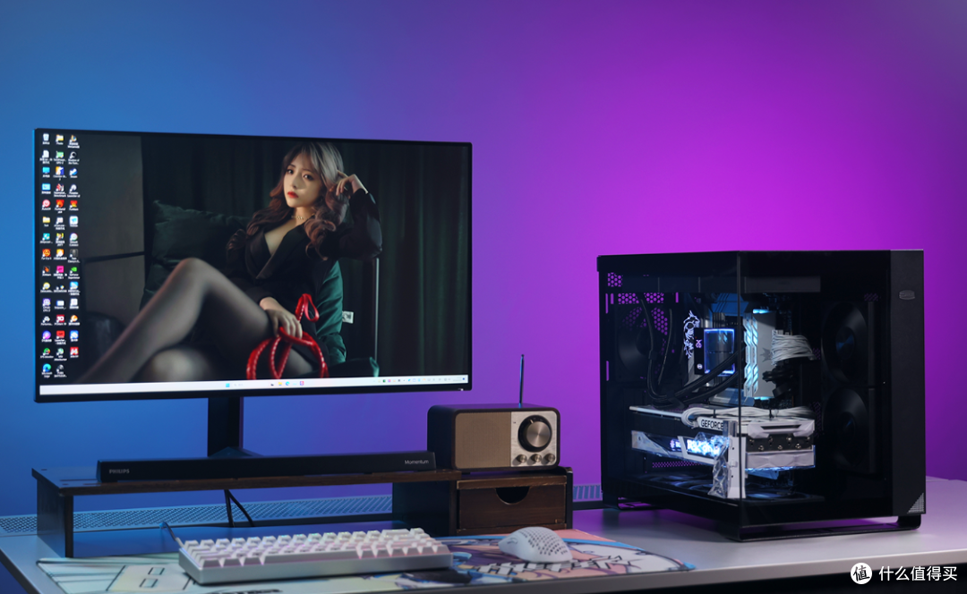 预算1.9W,生产力、游戏性能都拉满:14900KF+4080S显卡+48G大内存海景房主机