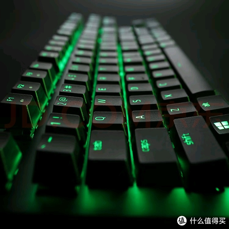 电竞搭子！雷蛇 Razer 小蜘蛛 黑寡妇蜘蛛X竞技版背光款 机械键盘 有线键盘 游戏键盘