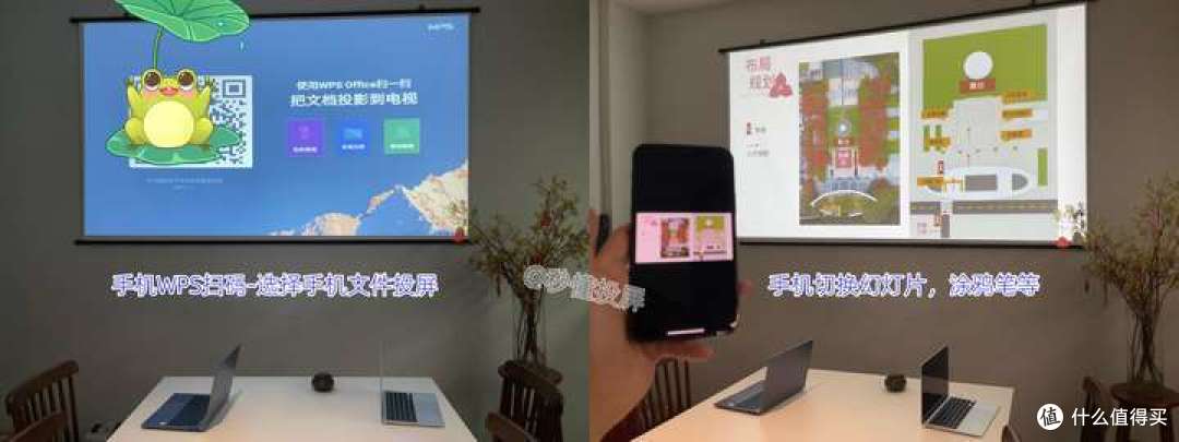 商用投影哪款好？明基E585投影仪测评体验，不同环境效果都在这了