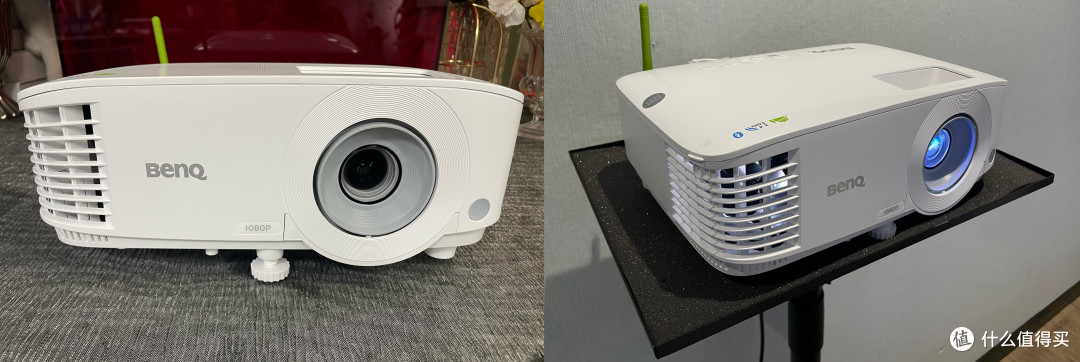 商用投影哪款好？明基E585投影仪测评体验，不同环境效果都在这了