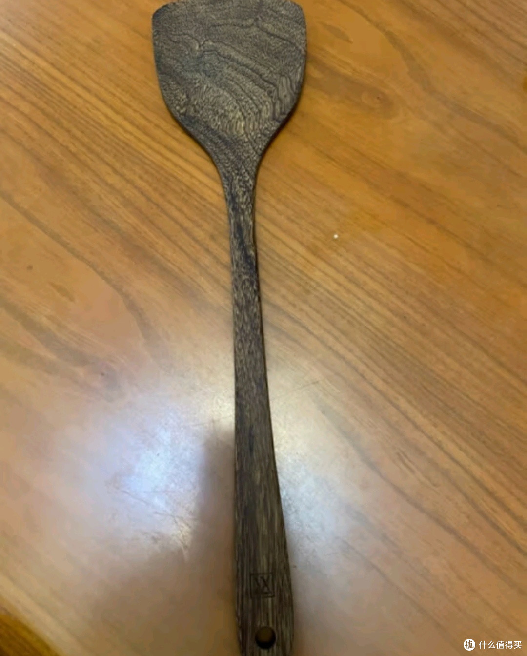 厨房神器秀翻天好物之双枪(Suncha) 家用鸡翅木加长柄锅铲子 不粘锅专用 炒菜铲无漆原木铲可煎可炒