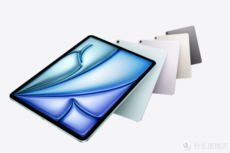 四款不同配色的iPad  Air