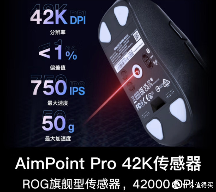 高端鼠标：华硕ROG月刃2 ACE三模无线游戏鼠标评测