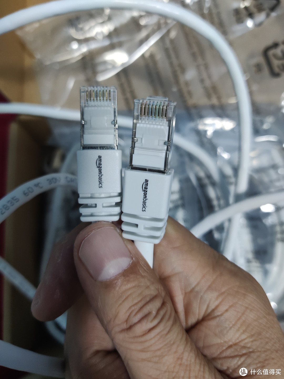 科学捡漏：亚马逊Amazon Basics网线家用6类/7类线路由器宽带电脑连接高速