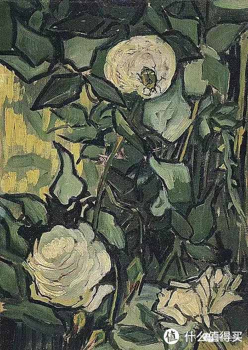 1890 玫瑰和甲虫 荷兰阿姆斯特丹梵高美术馆
