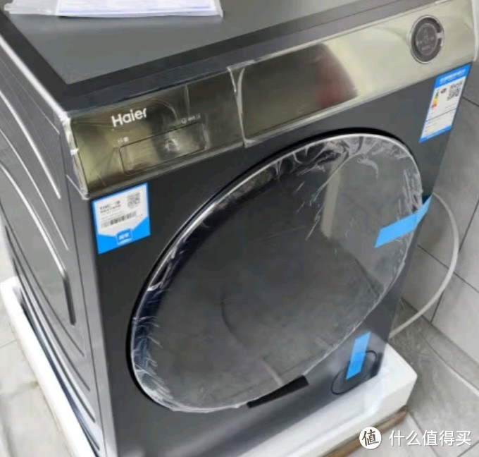海尔（Haier）滚筒洗衣机全自动 云溪176 超薄10公斤大容量家用 【直驱精华洗XQG100-BD176PLUSLU1】 