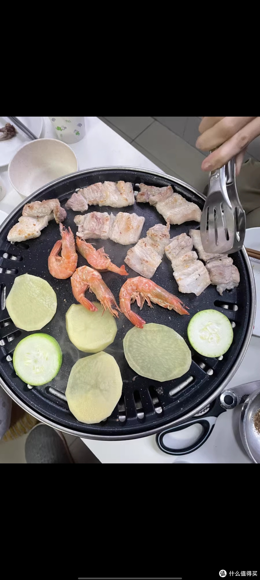 韩式烧烤炉家用碳烤炉商用圆形无烟烤肉炉围炉煮茶户外烧烤架炭火