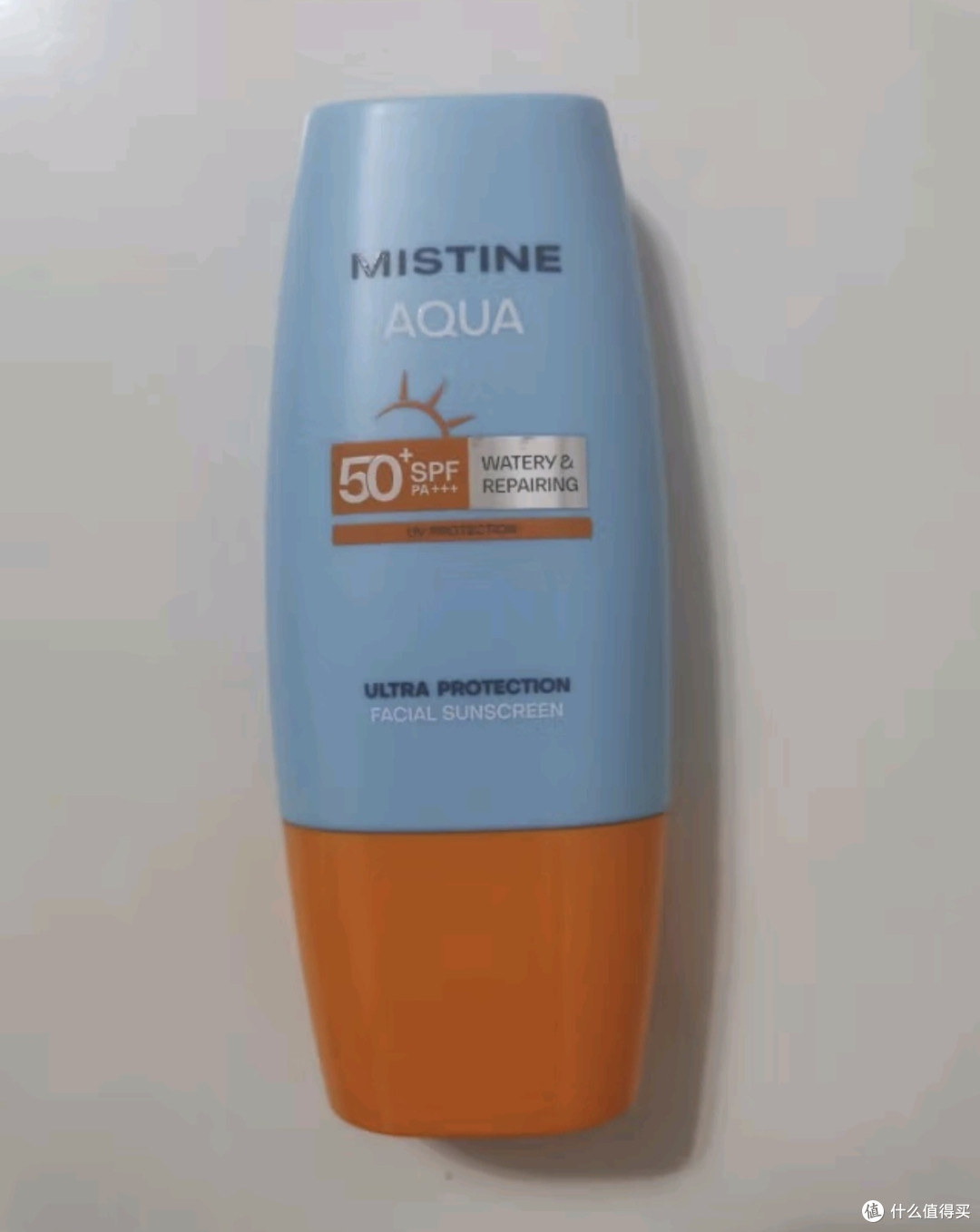 Mistine蜜丝婷新版小黄帽面部水感养肤防晒霜乳40ml 敏感肌 户外军训必备