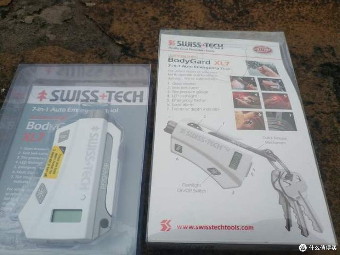 Swiss+Tech瑞士科技多功能汽车钥匙扣,让自驾多了一份安全的保障