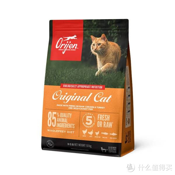 Orijen渴望鸡肉味猫粮1.8kg——守护猫咪健康的高品质选择