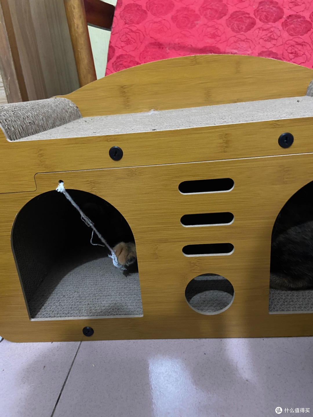 猫抓板窝耐磨不掉屑立式猫爪板耐抓猫窝四季通用猫屋沙发防抓玩具