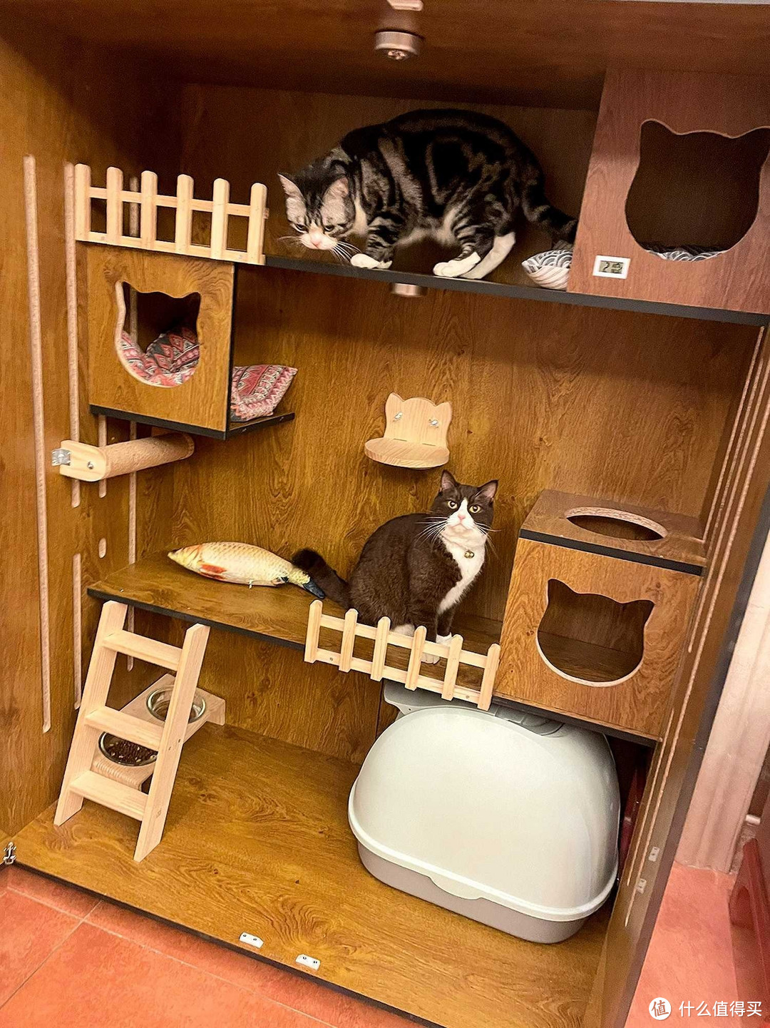 猫别墅清仓铁网室内猫柜猫窝超大自由空间豪华小猫别墅猫咪笼子