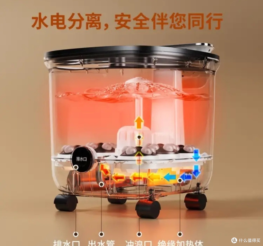 电动按摩,熏蒸一体!美菱泡脚桶,您值得拥有!