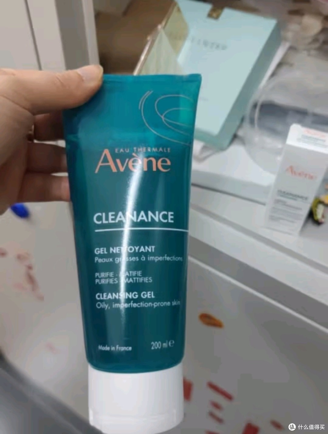 雅漾（Avene）控油净肤洁面凝胶200ML敏肌祛痘清痘洗面奶温和去角质清洁乳男女