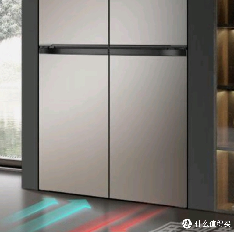 容声WILL养鲜平嵌系列560升十字对开四开门超薄嵌入式冰箱家用一级变频底部散热BCD-560WKK1FPGZA