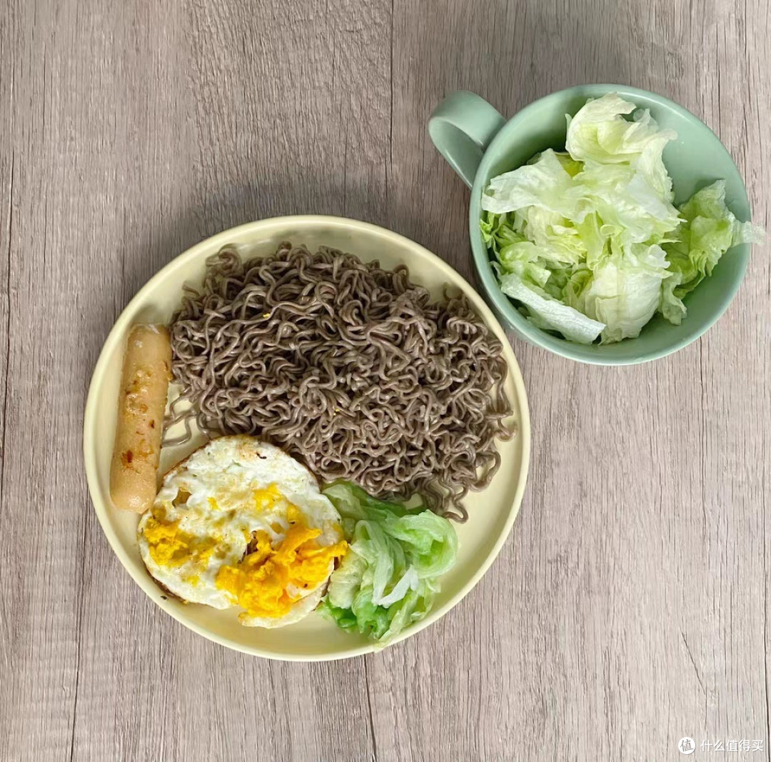 荞麦方便面面0脂肪非减脂减肥专用无糖代餐主食食品泡面零食粗粮